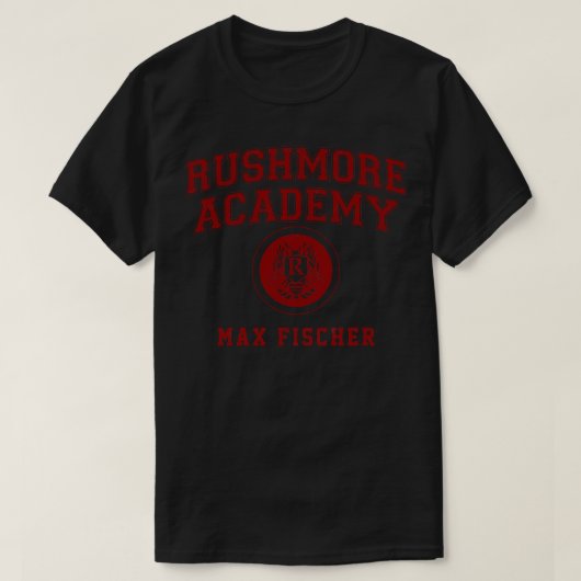 Rushmore Academy Max Fischer T-shirt (Design voorkant)
