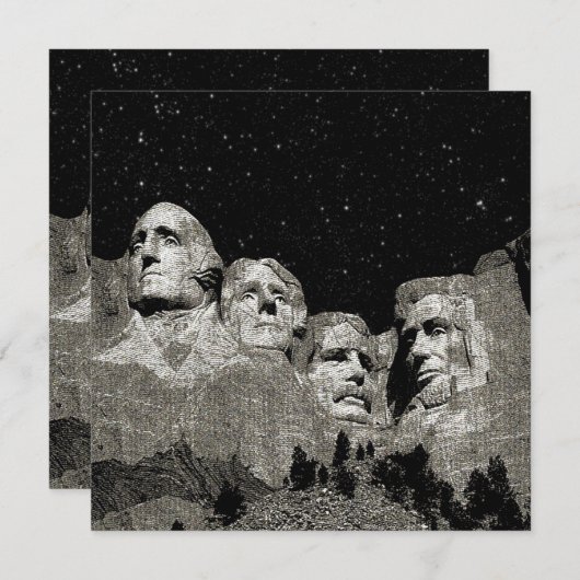 Rushmore American Presidenten, (Voorkant / Achterkant)