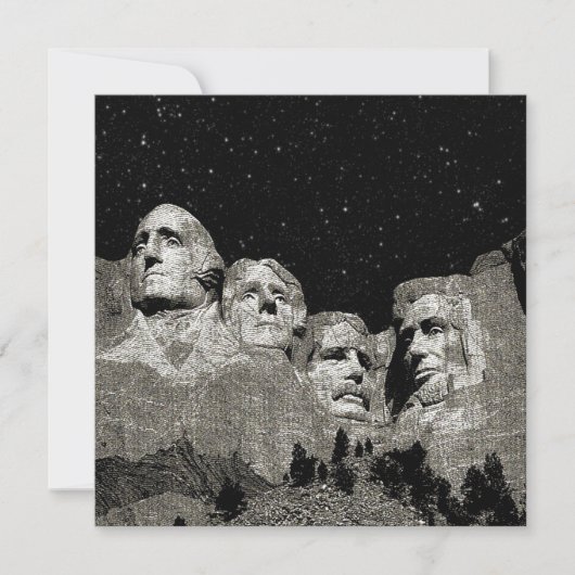Rushmore American Presidenten, (Voorkant)