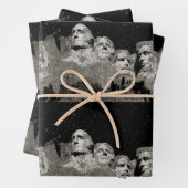 Rushmore American Presidenten, Inpakpapier Vel (In situ)