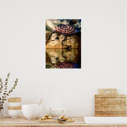 Rushmore Flood Poster (Keuken)