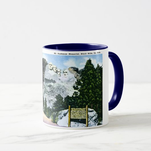 Rushmore Memorial, South Dakota Mok (Voorkant rechts)