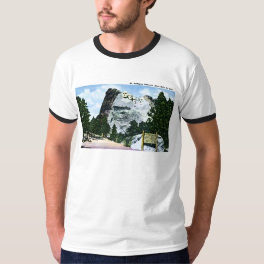 Rushmore Memorial, South Dakota T-shirt (Voorkant)