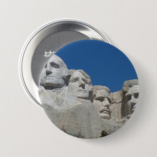Rushmore Ronde Button 7,6 Cm (Voorkant /achterkant)