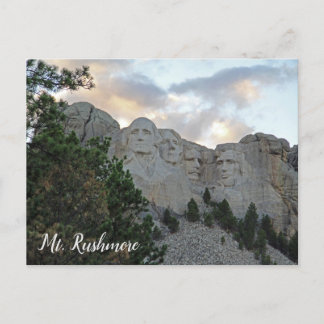 Rushmore South Dakota National Park Briefkaart