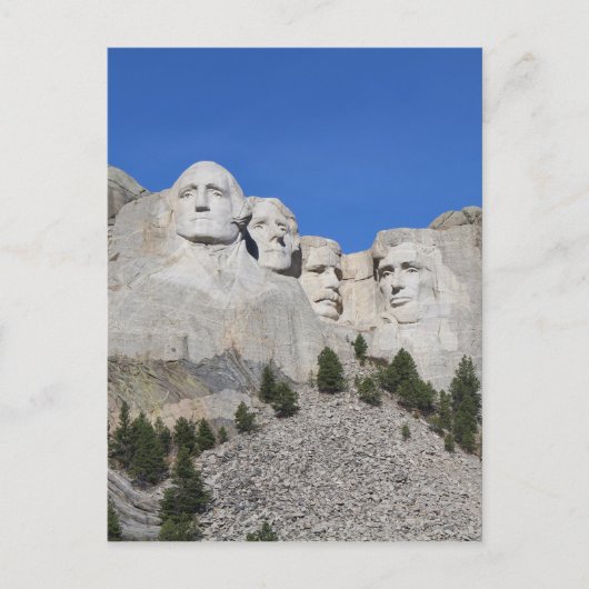 Rushmore South Dakota Presidenten VS Amerika Briefkaart (Voorkant)