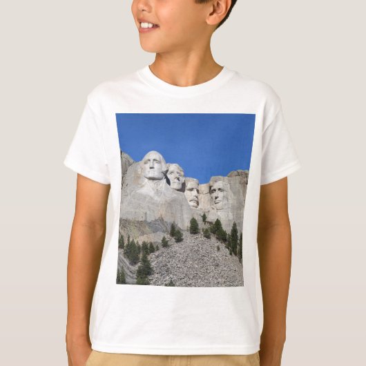 Rushmore South Dakota Presidenten VS Amerika T-shirt (Voorkant)