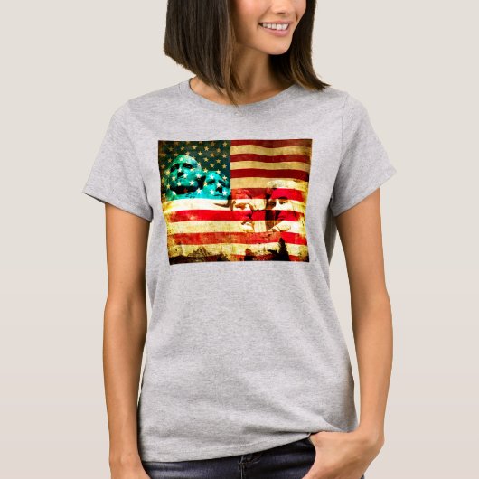 rushmore t-shirt (Voorkant)
