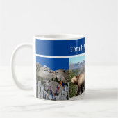 Rushmore Yellowstone Tetons Photo Souvenir Set Koffiemok (Links)