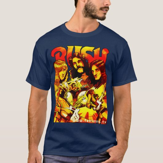 Rushs Band vriendje T-shirt (Voorkant)