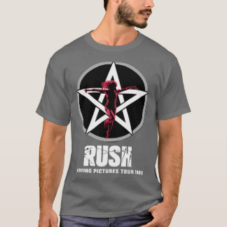 Rush's Rock 1981 Tour T-shirt