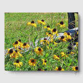 Rusic Mountain wilde bloemen vieren het leven Gastenboek (Achterkant)