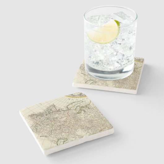 Rusland 18 stenen onderzetter (Zijkant)