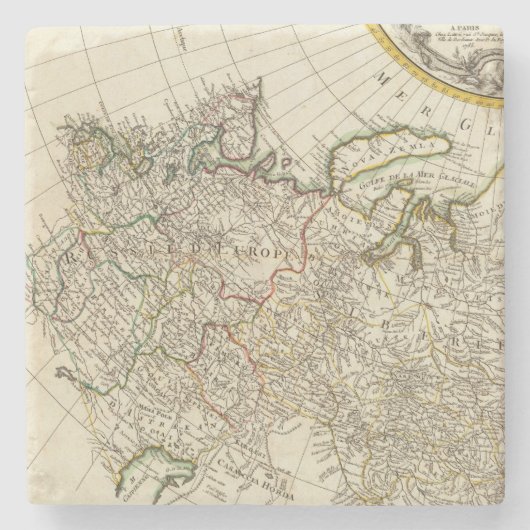 Rusland 18 stenen onderzetter (Voorkant)