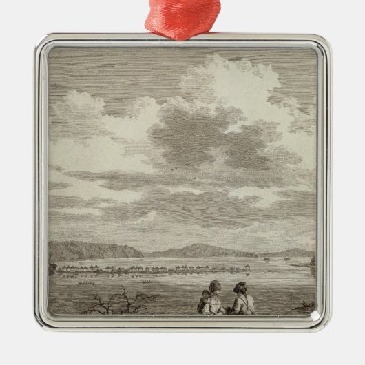 Rusland 2 metalen ornament (Voorkant)