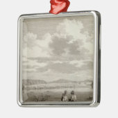 Rusland 2 metalen ornament (Links)