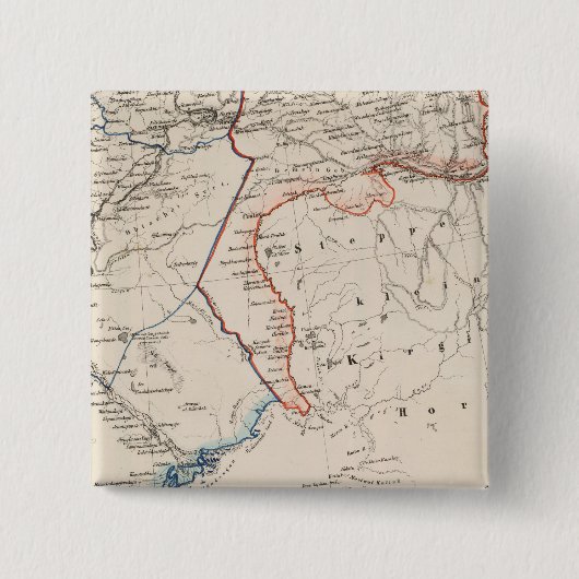 Rusland 4 vierkante button 5,1 cm (Voorkant)