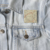 Rusland 7 vierkante button 5,1 cm (In situ)
