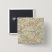 Rusland 7 vierkante button 5,1 cm (Voorkant /achterkant)