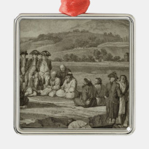 Rusland 9 metalen ornament
