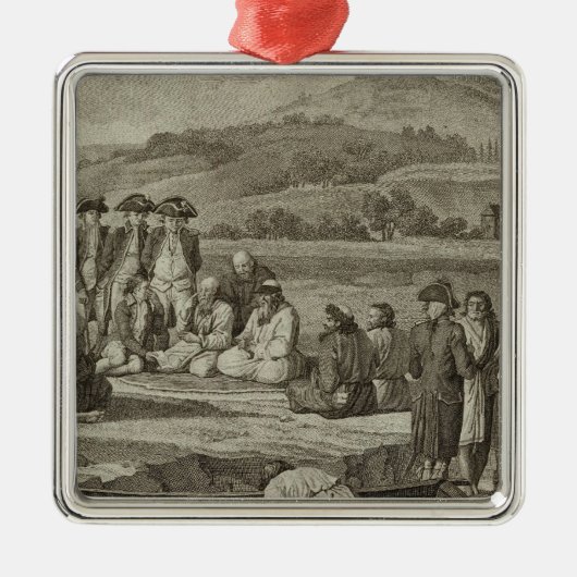Rusland 9 metalen ornament (Voorkant)