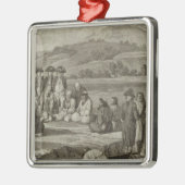 Rusland 9 metalen ornament (Links)
