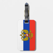 Rusland Bagagelabel (Achterkant verticaal)