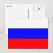 rusland briefkaart (Voorkant / Achterkant)