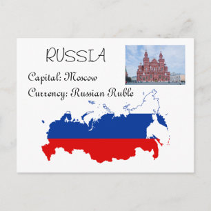 Rusland Briefkaart