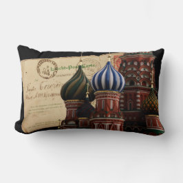 Rusland Briefkaart Cathedraal Lumbar Pillow Kussen