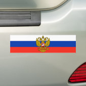 Rusland Bumpersticker (Op auto)