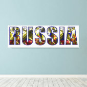 Rusland Canvas Afdruk (Insitu (Houten vloer))