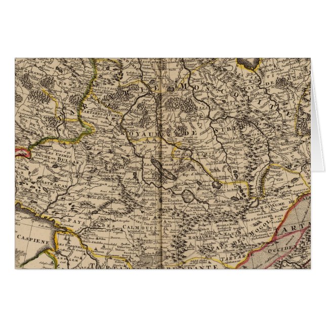 Rusland, China, Azië (Voorkant Horizontaal)