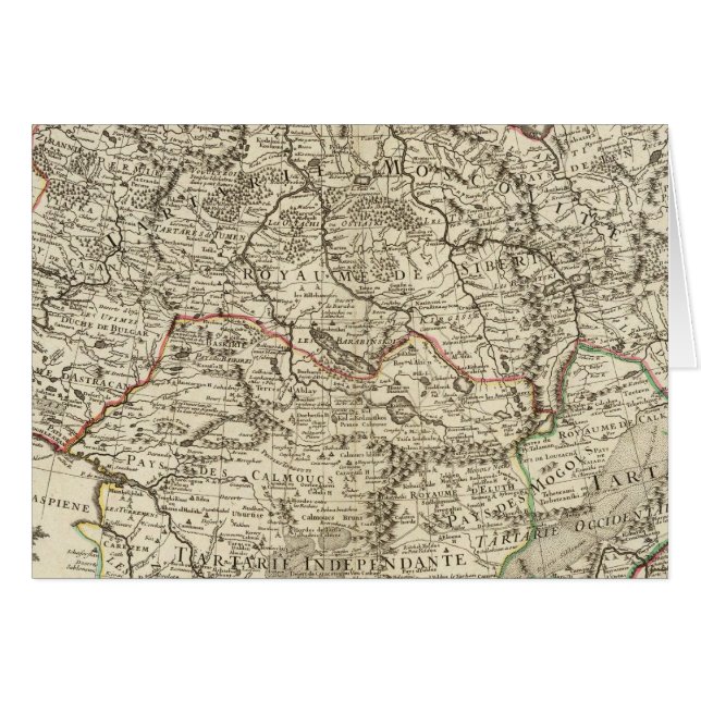 Rusland, China, Azië (Voorkant Horizontaal)