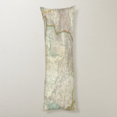 Rusland, China, Azië 2 Lichaamskussen (Achterkant (Verticaal))