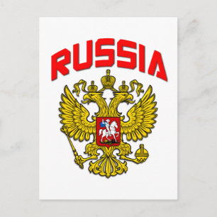 Rusland Crest Briefkaart