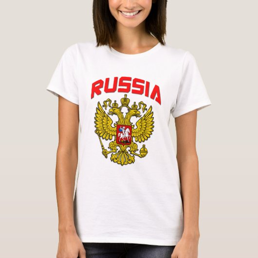Rusland Crest T-shirt (Voorkant)