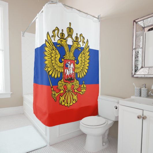 Rusland Douchegordijn (In situ)