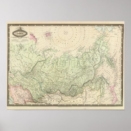 Rusland en Azië Poster (Voorkant)