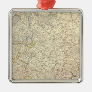 Rusland en Europa 5 Metalen Ornament