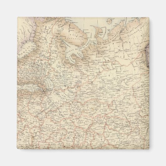 Rusland en Europa Magneet (Voorkant)