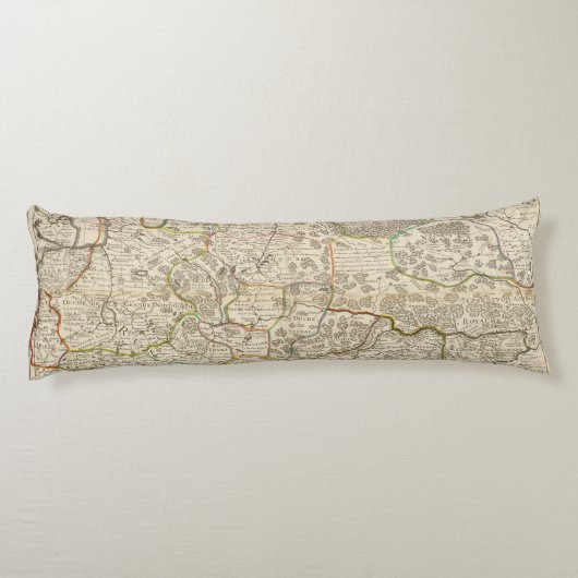 Rusland en Oekraïne 2 Lichaamskussen (Achterkant)