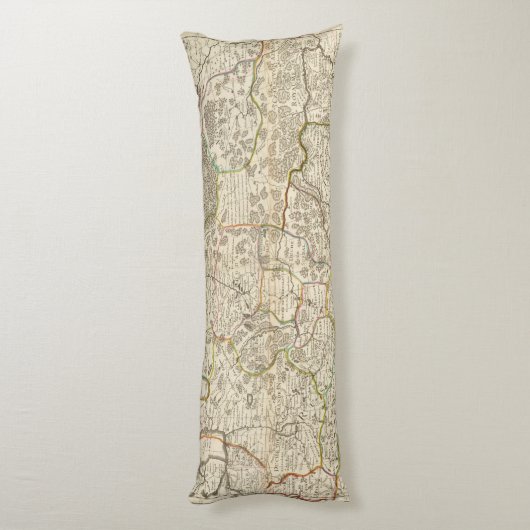 Rusland en Oekraïne 2 Lichaamskussen (Achterkant (Verticaal))