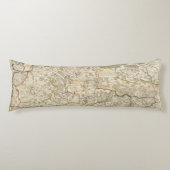 Rusland en Oekraïne 2 Lichaamskussen (Voorkant)