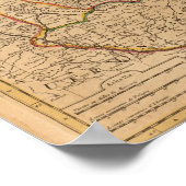 Rusland en Oekraïne Poster (Hoek)