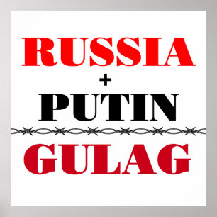 Rusland en Poetin Poster