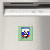 Rusland Fietsen Panda Magneet (Insitu (Vaatwasser))