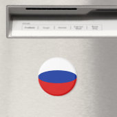 Rusland Fisheye Vlagmagneet Magneet (Insitu (Vaatwasser))