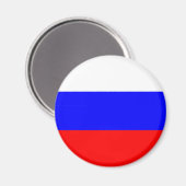 Rusland Flag Magnet (Voorkant / Achterkant)