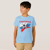 Rusland Football Boys T-Shirt (Voorkant volledig)